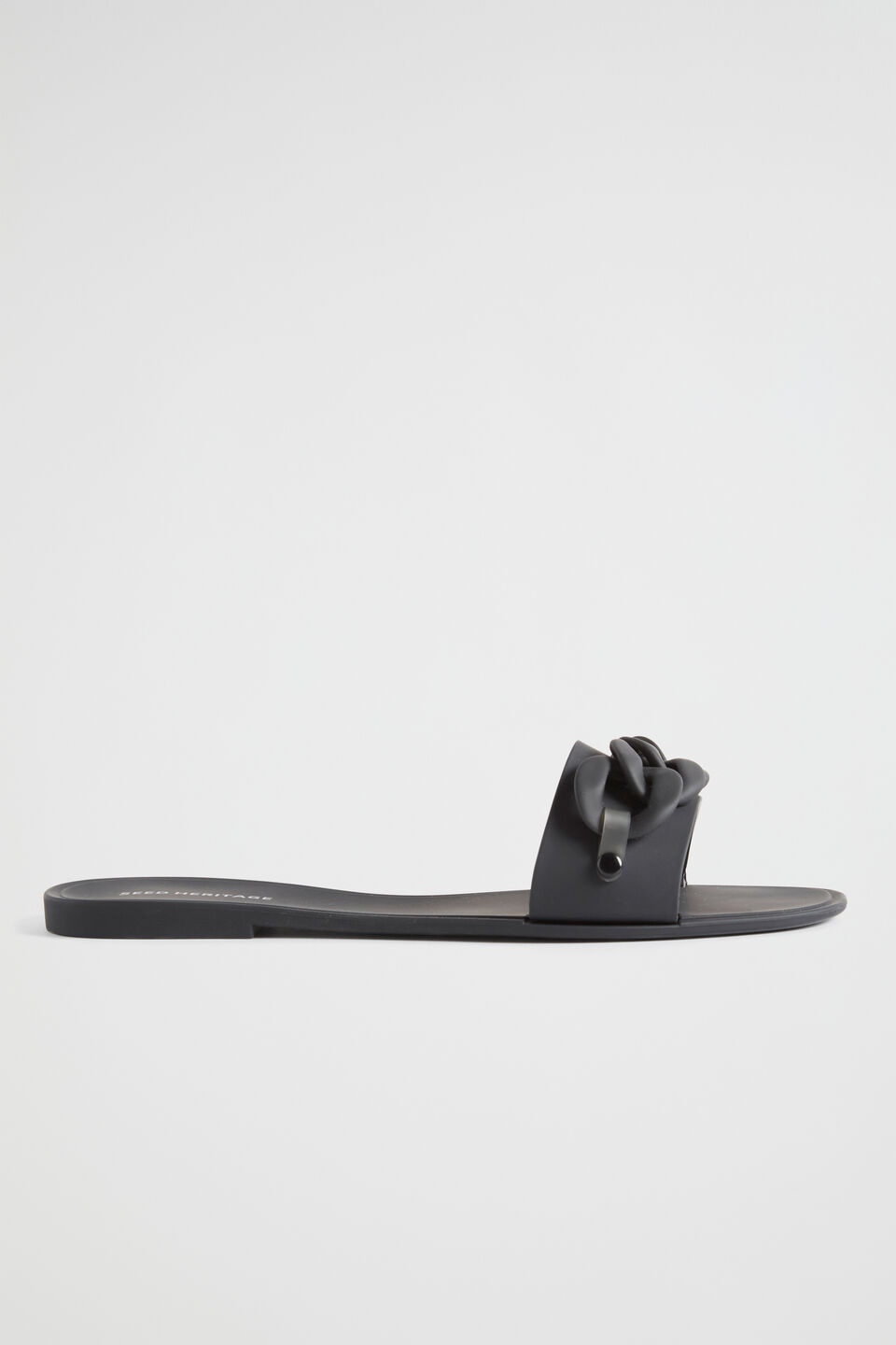 Chain Jelly Slide  Black