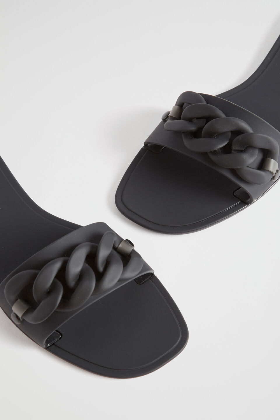 Chain Jelly Slide  Black