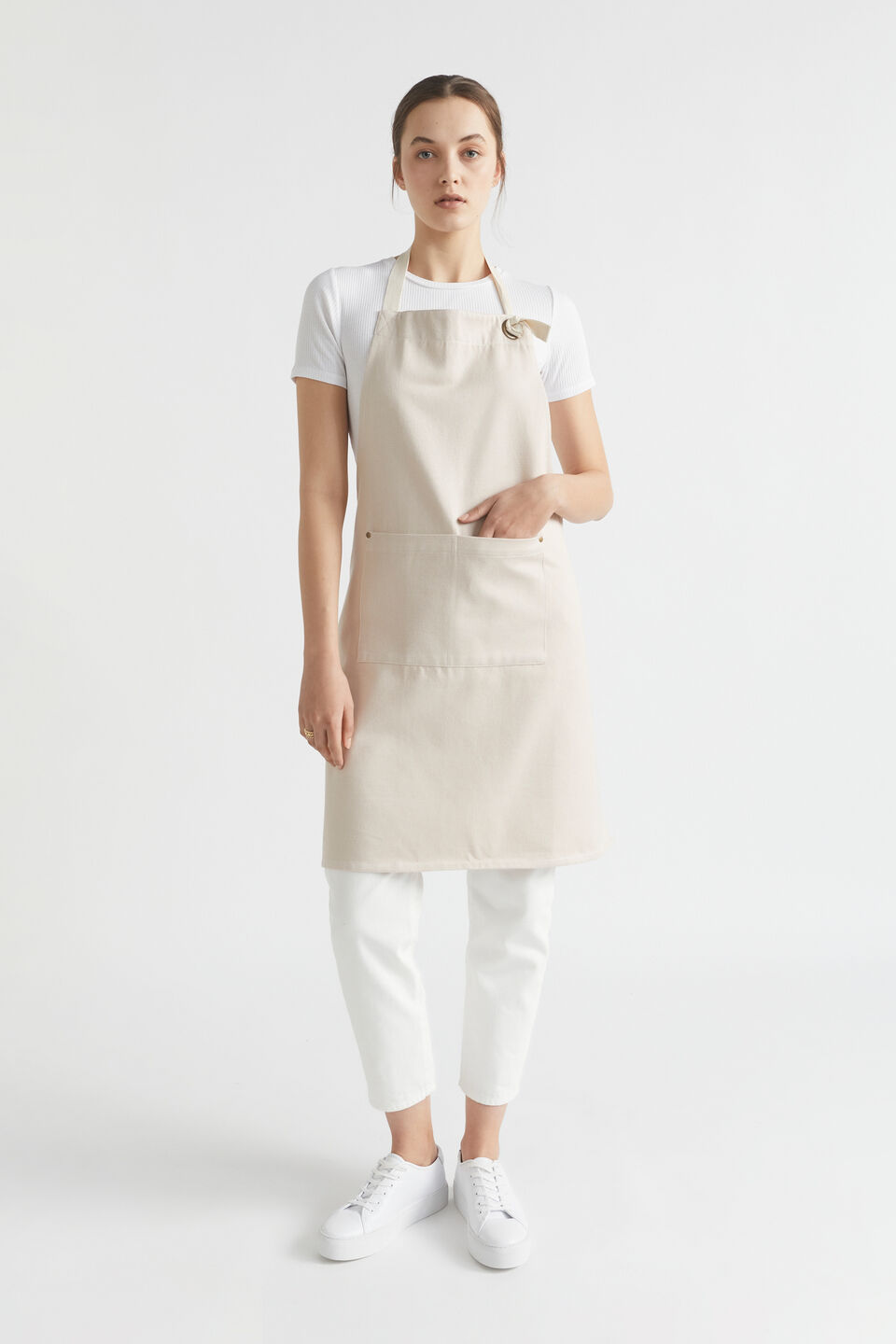 Cotton Adult Apron  Blush