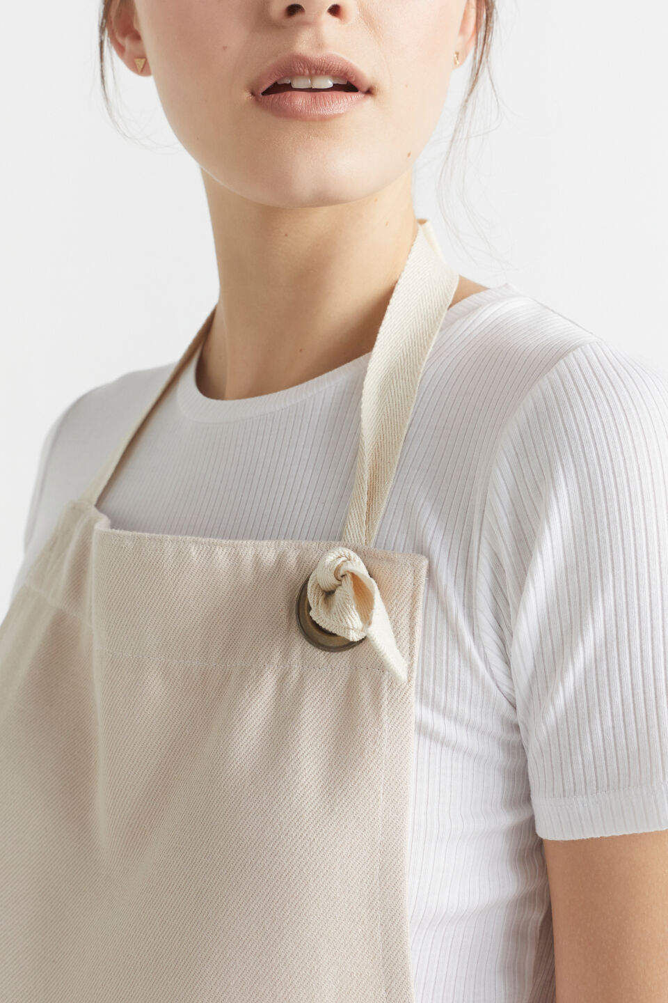 Cotton Adult Apron  Blush