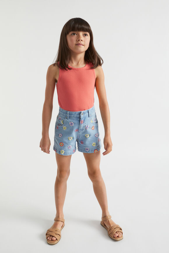 Core Rib Tank  Watermelon  hi-res