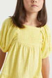 Textured Cotton Dress  Sunshine  hi-res