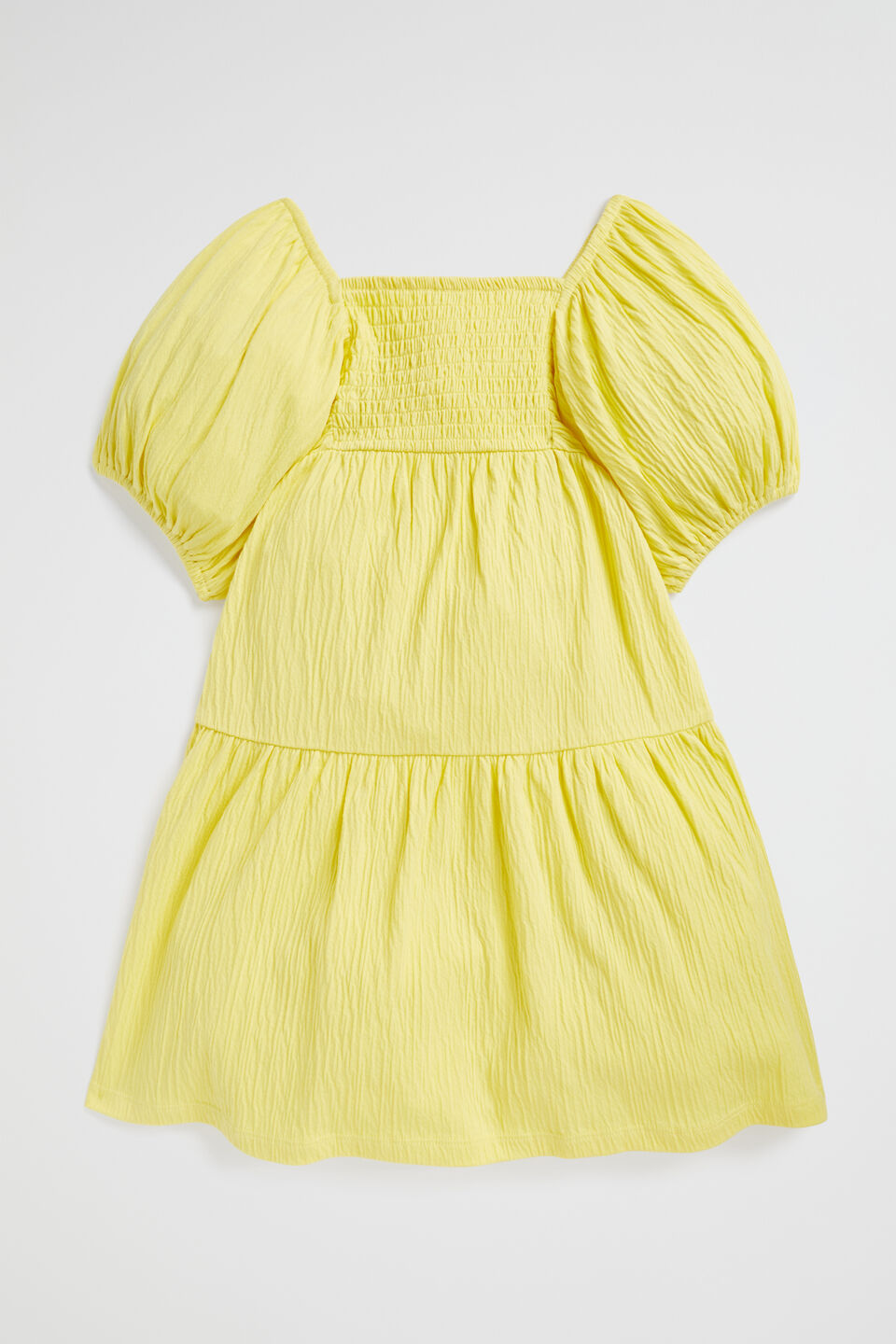 Textured Cotton Dress  Sunshine