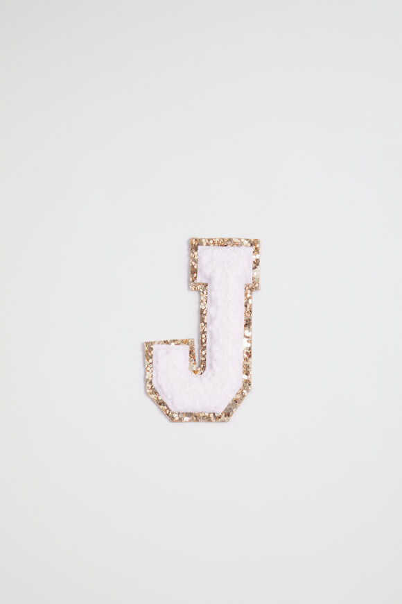 Logo Capsule Initial Patch  J  hi-res
