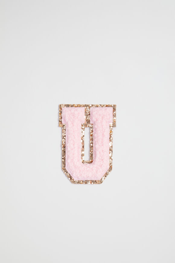Logo Capsule Initial Patch  U  hi-res