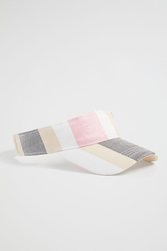Stripe Visor  Soft Orchid Multi  hi-res