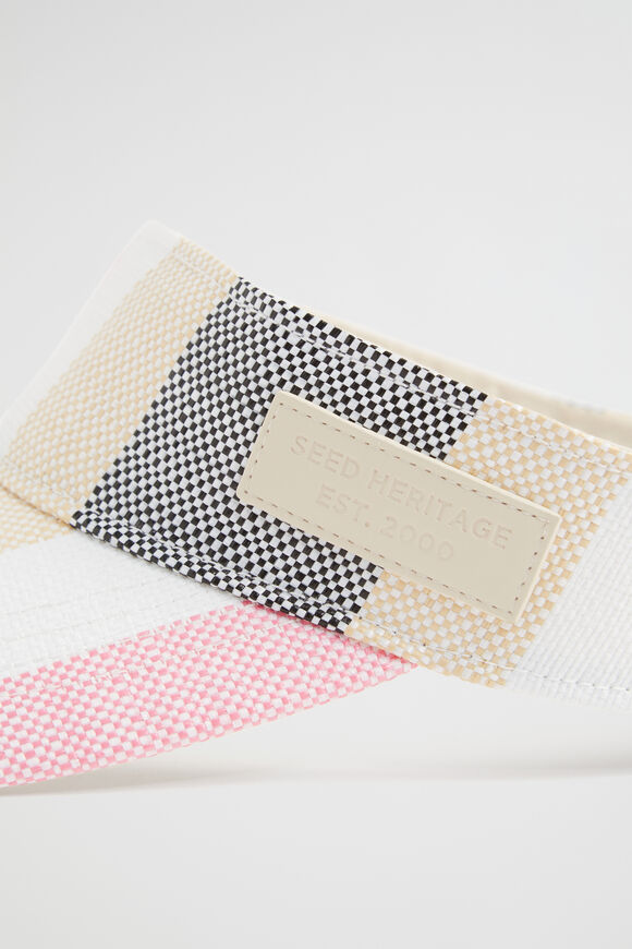 Stripe Visor  Soft Orchid Multi  hi-res