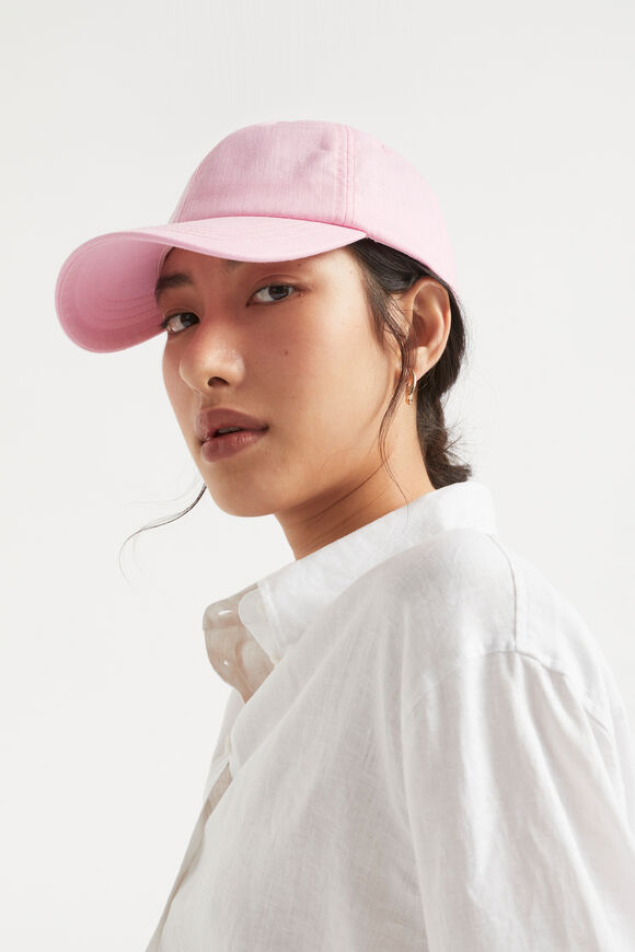 Linen Soft Cap  Soft Orchid  hi-res
