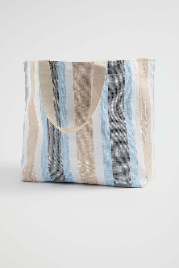 Logo Stripe Tote  Bluebell Multi  hi-res