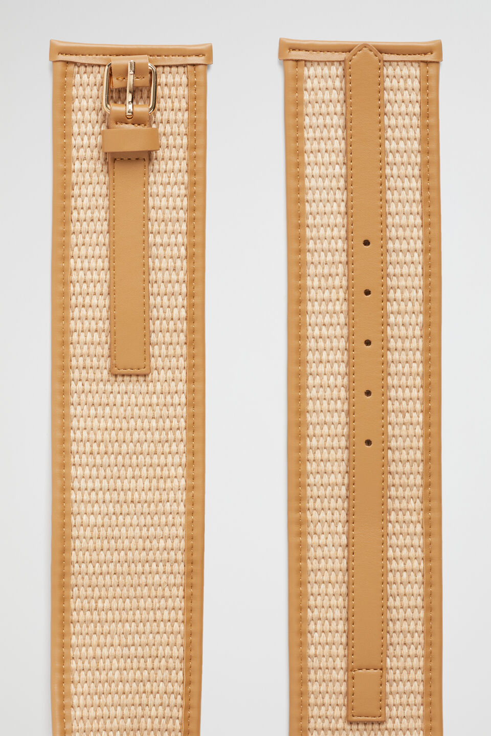 Lonni Wide Waist Belt  Toffee