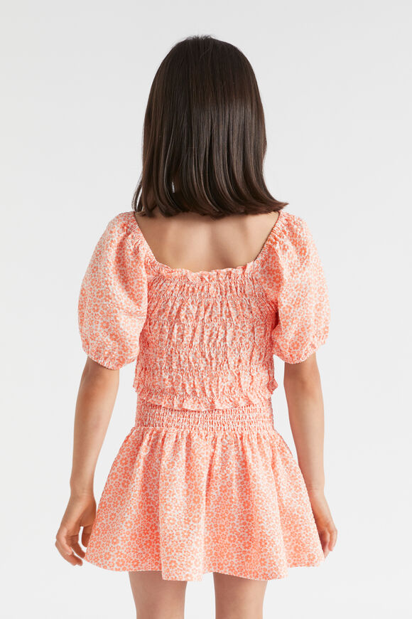 Ditsy Top  Mango  hi-res