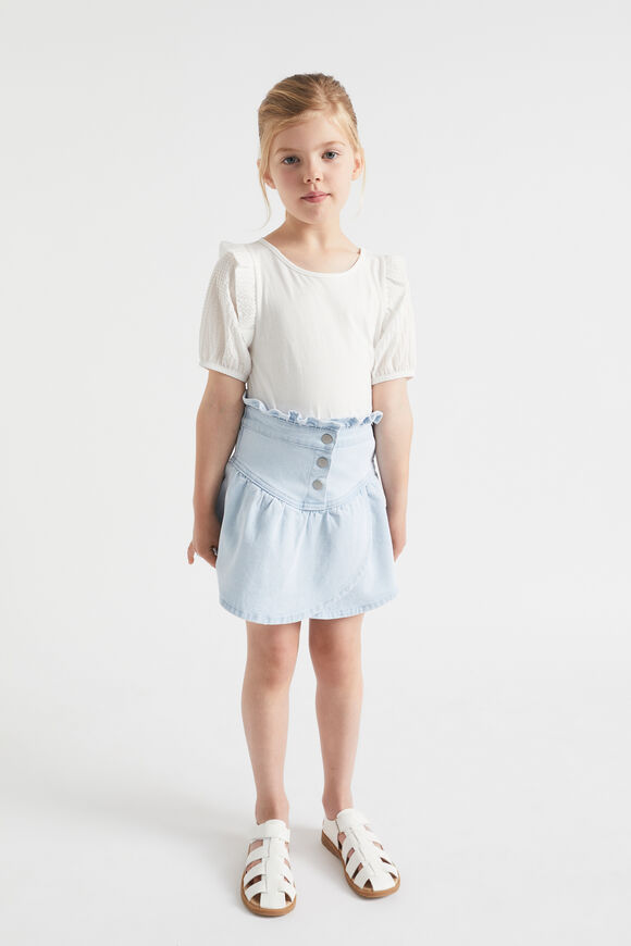 Puff Sleeve Tee  Vintage White  hi-res