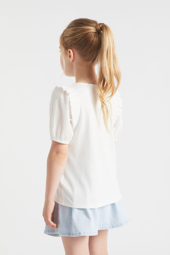 Puff Sleeve Tee  Vintage White  hi-res