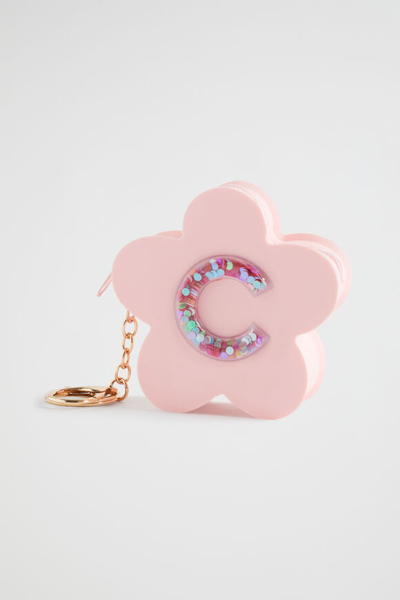Silicone Initial Keyring  C  hi-res
