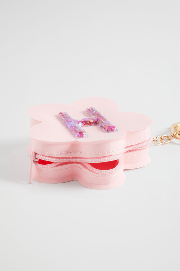 Silicone Initial Keyring  H  hi-res