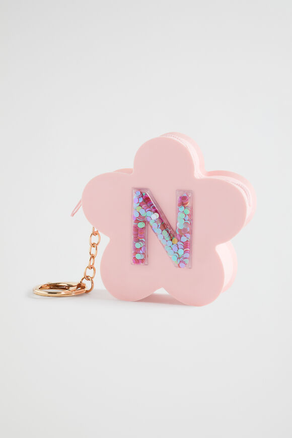 Silicone Initial Keyring  N  hi-res