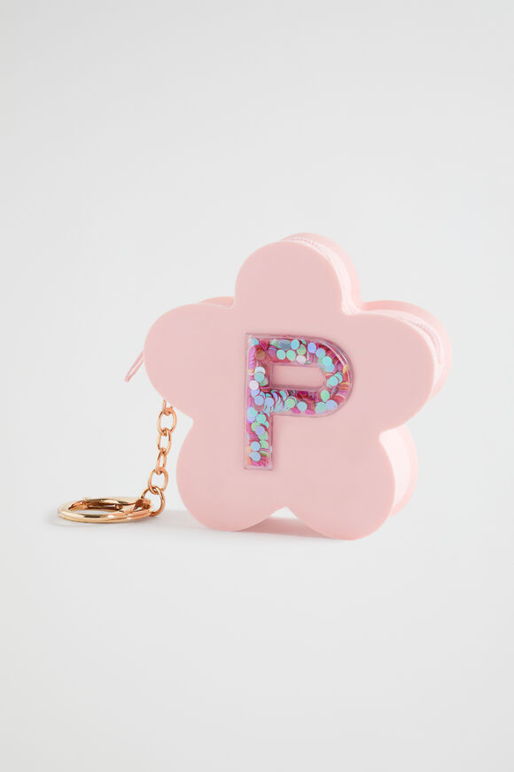 Silicone Initial Keyring  P  hi-res