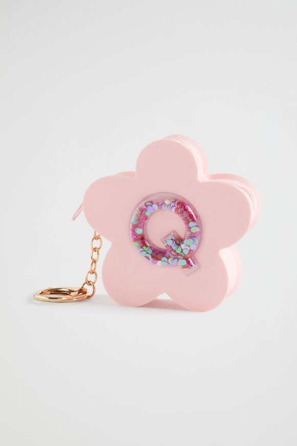Silicone Initial Keyring  Q  hi-res