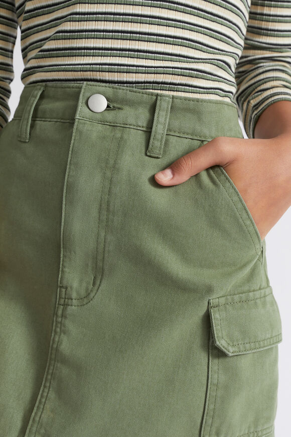 Utility Skirt  Khaki  hi-res