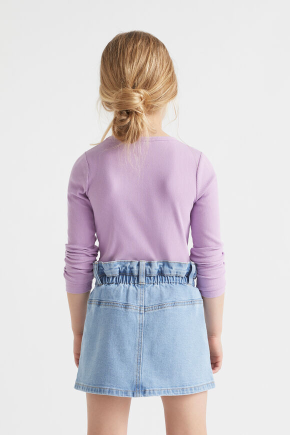 Core Rib Tee  Lilac  hi-res
