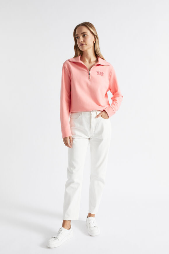 Core Heritage Logo Sweat  Pale Peony  hi-res