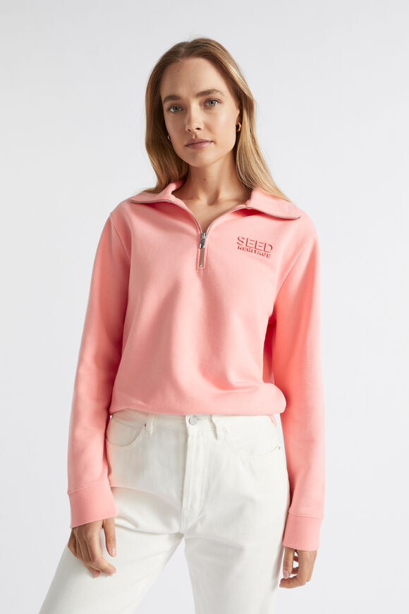 Core Heritage Logo Sweat  Pale Peony  hi-res