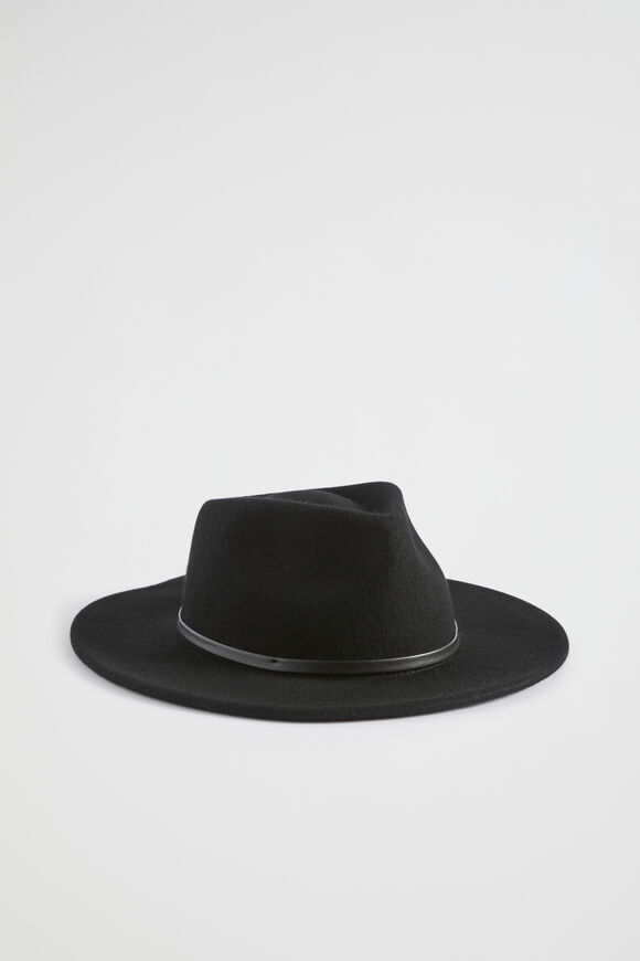 Felt Fedora  Black  hi-res