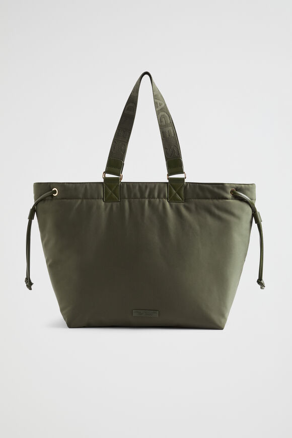 Heritage Logo Tote  Dark Fern  hi-res