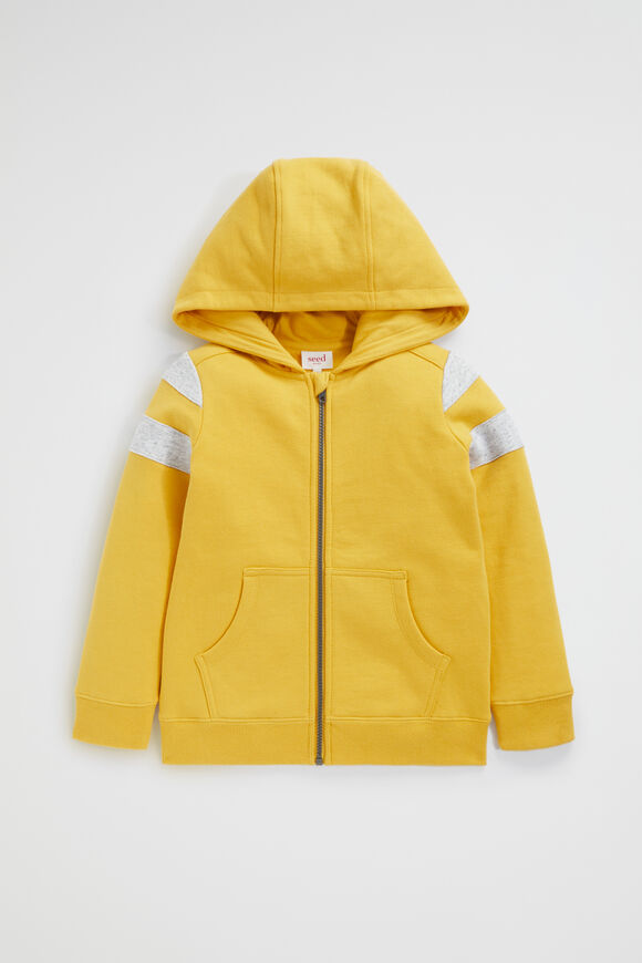 Spliced Hoodie  Wattle  hi-res