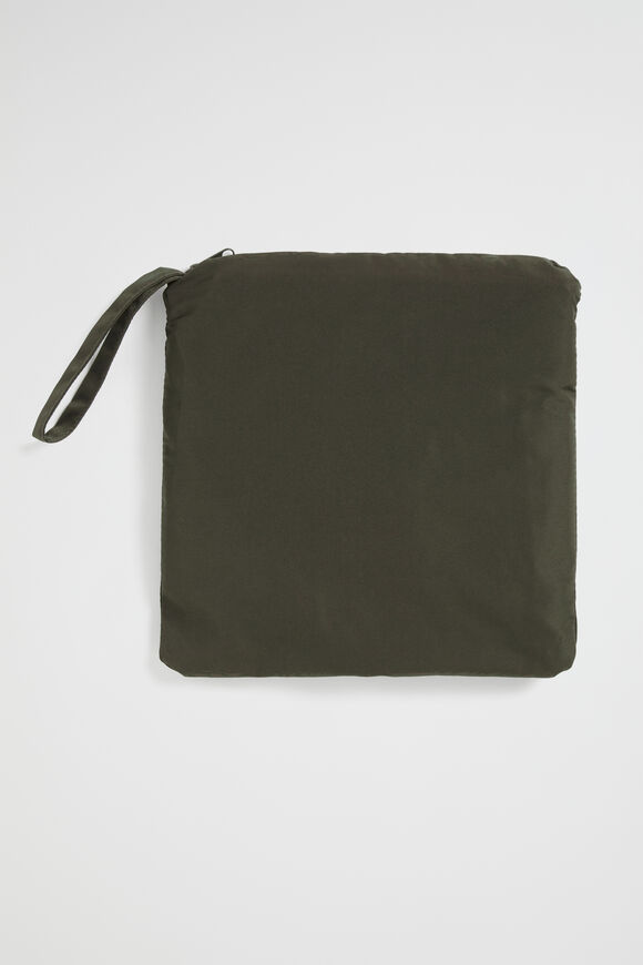 Packable Rain Poncho  Dark Fern  hi-res