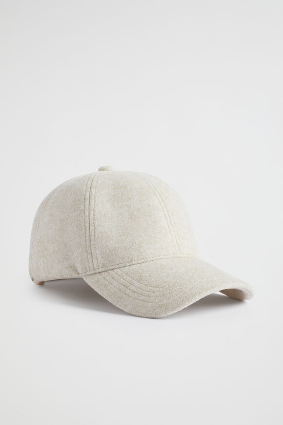 Felt Cap  Vanilla Cream  hi-res