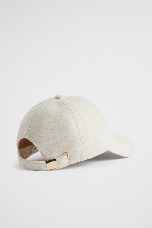Felt Cap  Vanilla Cream  hi-res