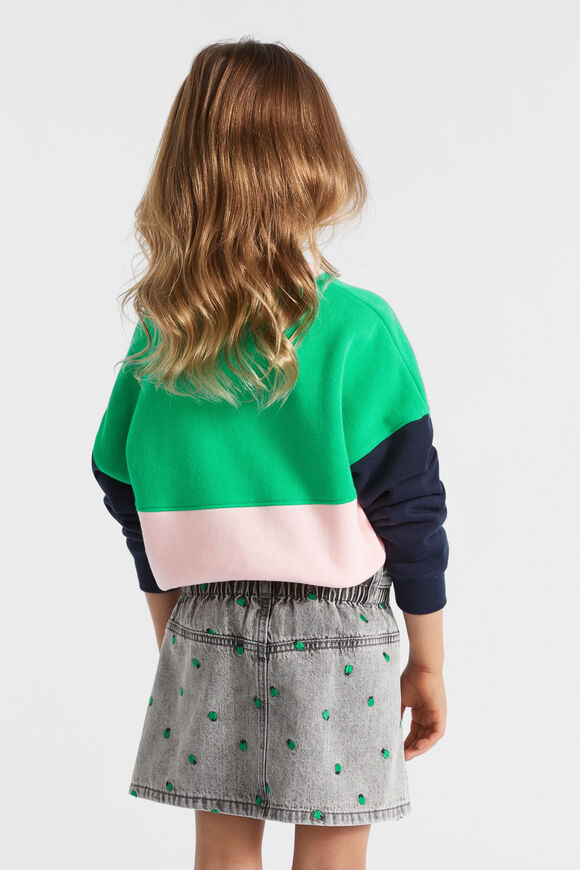 Be Cool Be Kind Sweat  Pea Green  hi-res