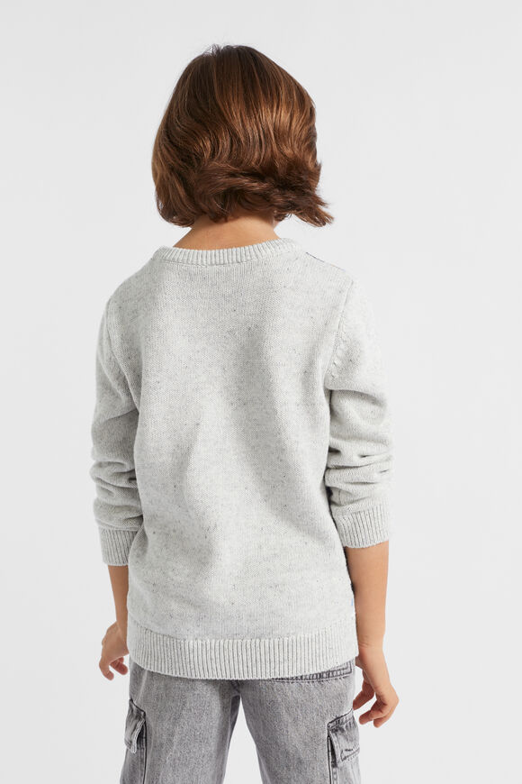 Geo Knit  Cloudy Marle  hi-res