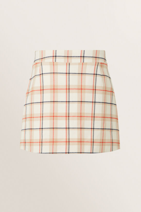 Check Skirt  Multi  hi-res