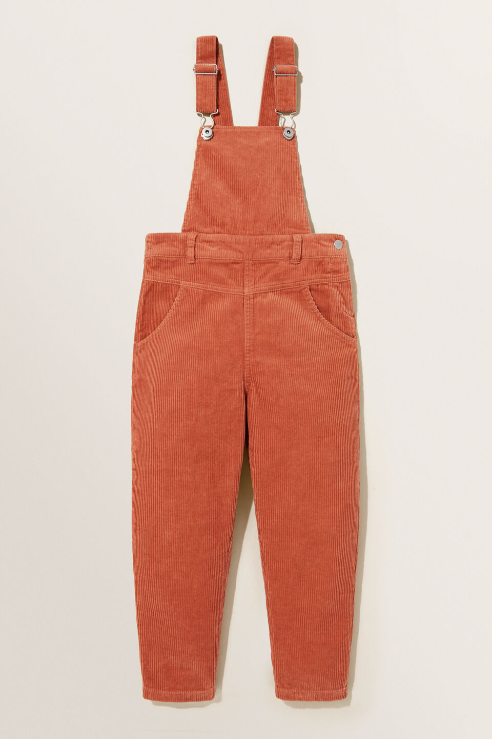 Corduroy Overalls  Clay