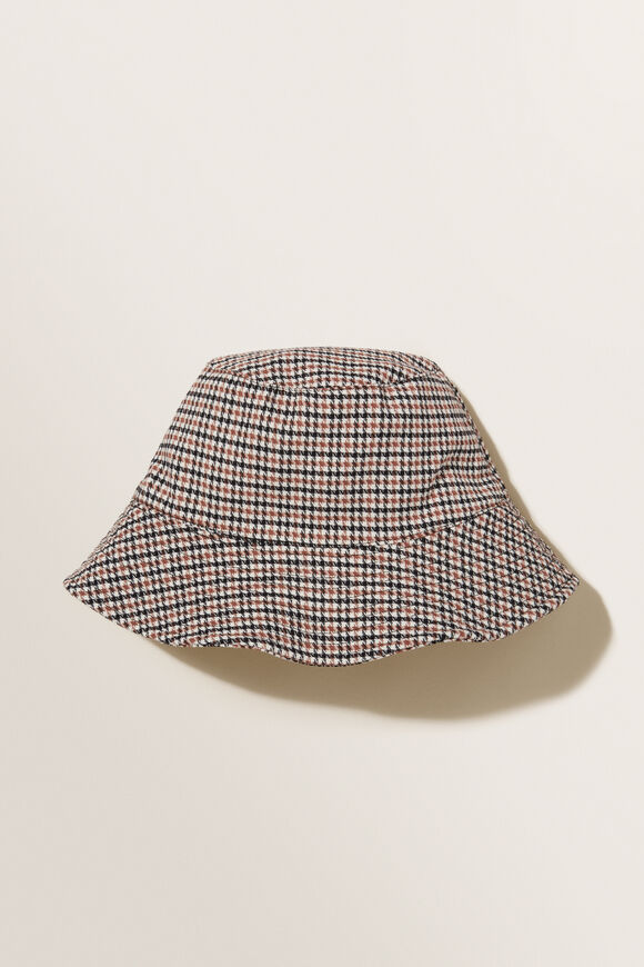 Check Bucket Hat  Multi  hi-res