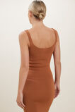 Crepe Knit Top  Burnt Bronze  hi-res