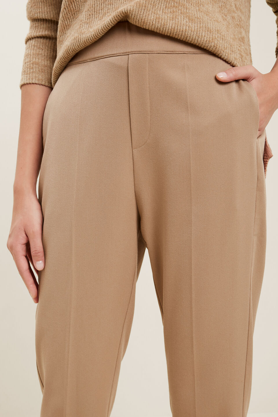 Pull On Pant  Honey Dew