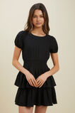 Linen Dress  Black  hi-res