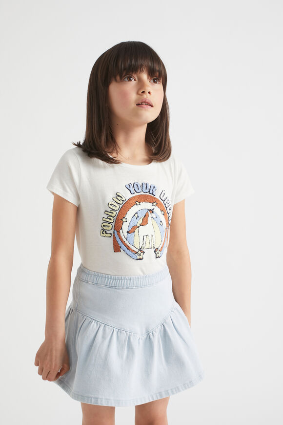 Dreams Chenille Tee  Vintage White  hi-res