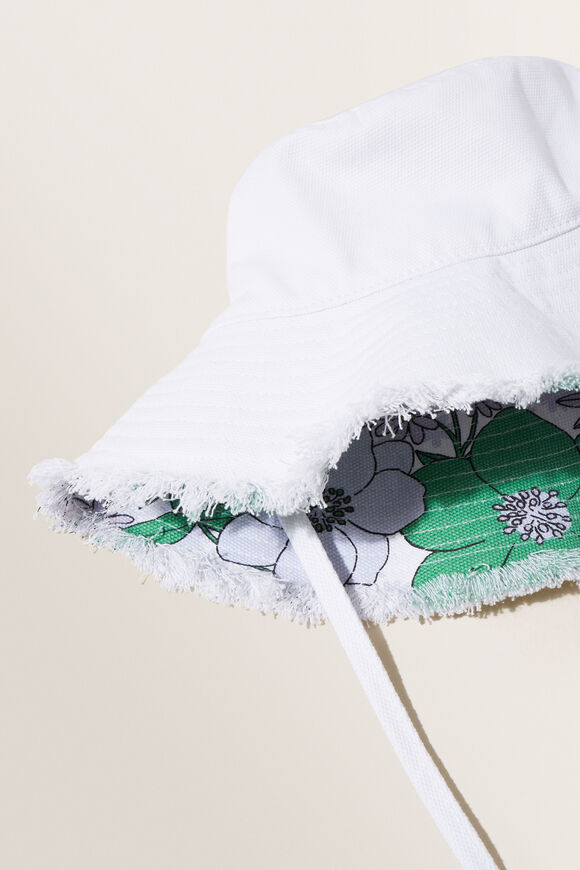 Canvas Bucket Hat  Multi  hi-res