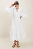 Blouson Sleeve Blouse  Whisper White  hi-res