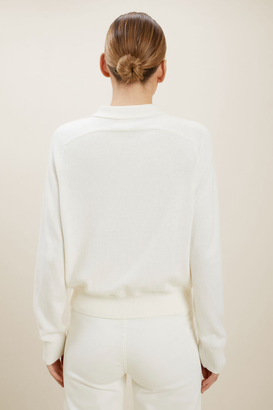 Polo Sweater  French Vanilla