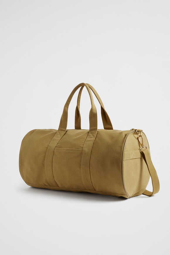 Seed Canvas Duffle Bag  Deep Bronze  hi-res