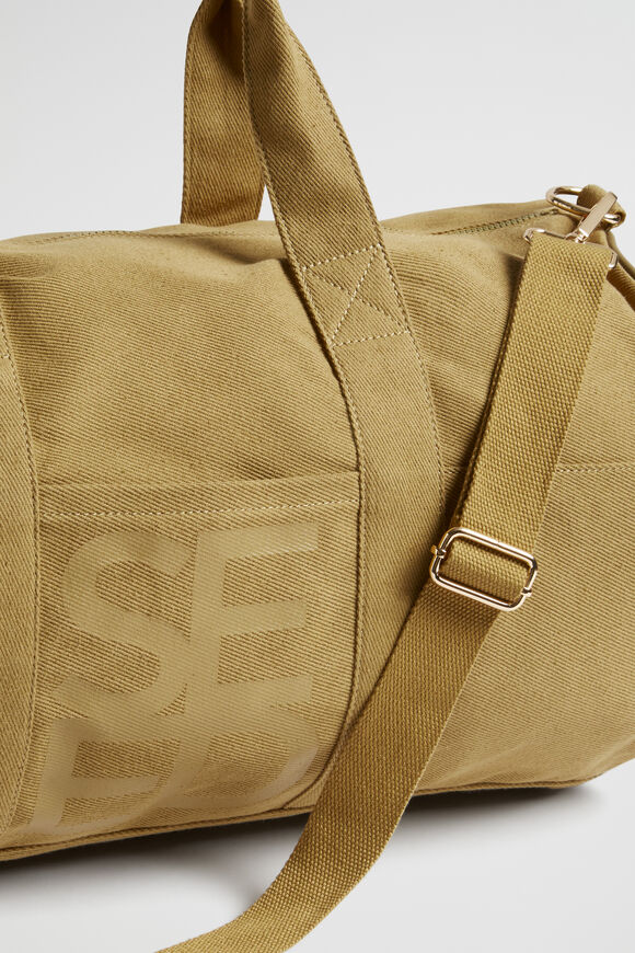 Seed Canvas Duffle Bag  Deep Bronze  hi-res