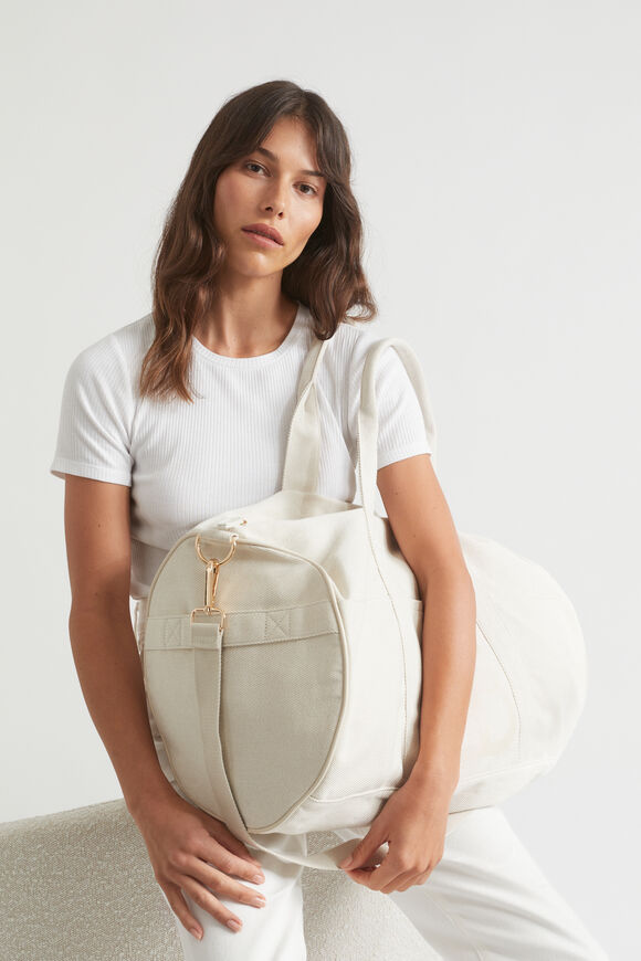 Seed Canvas Duffle Bag  Natural  hi-res