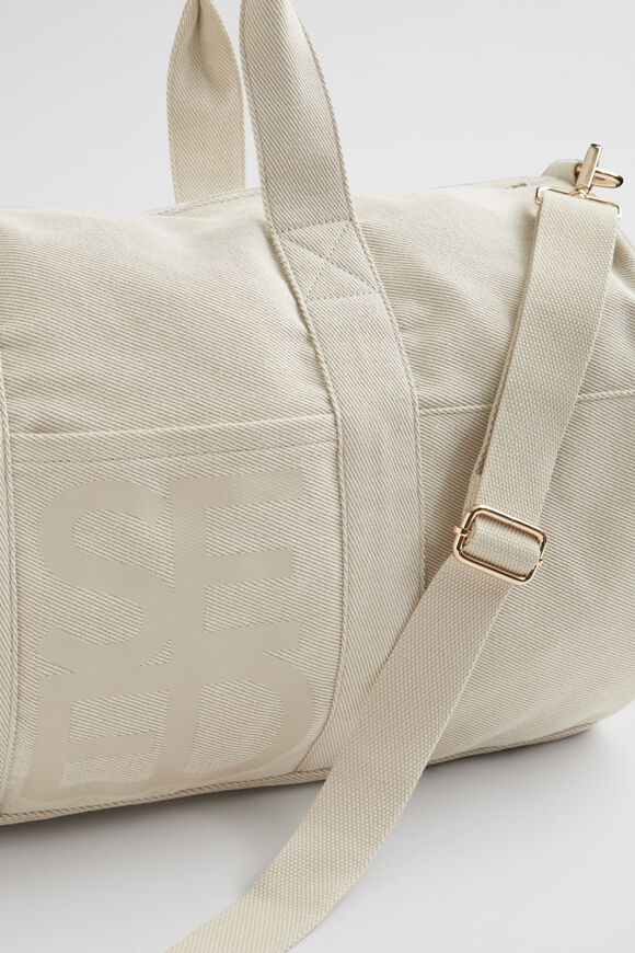Seed Canvas Duffle Bag  Natural  hi-res
