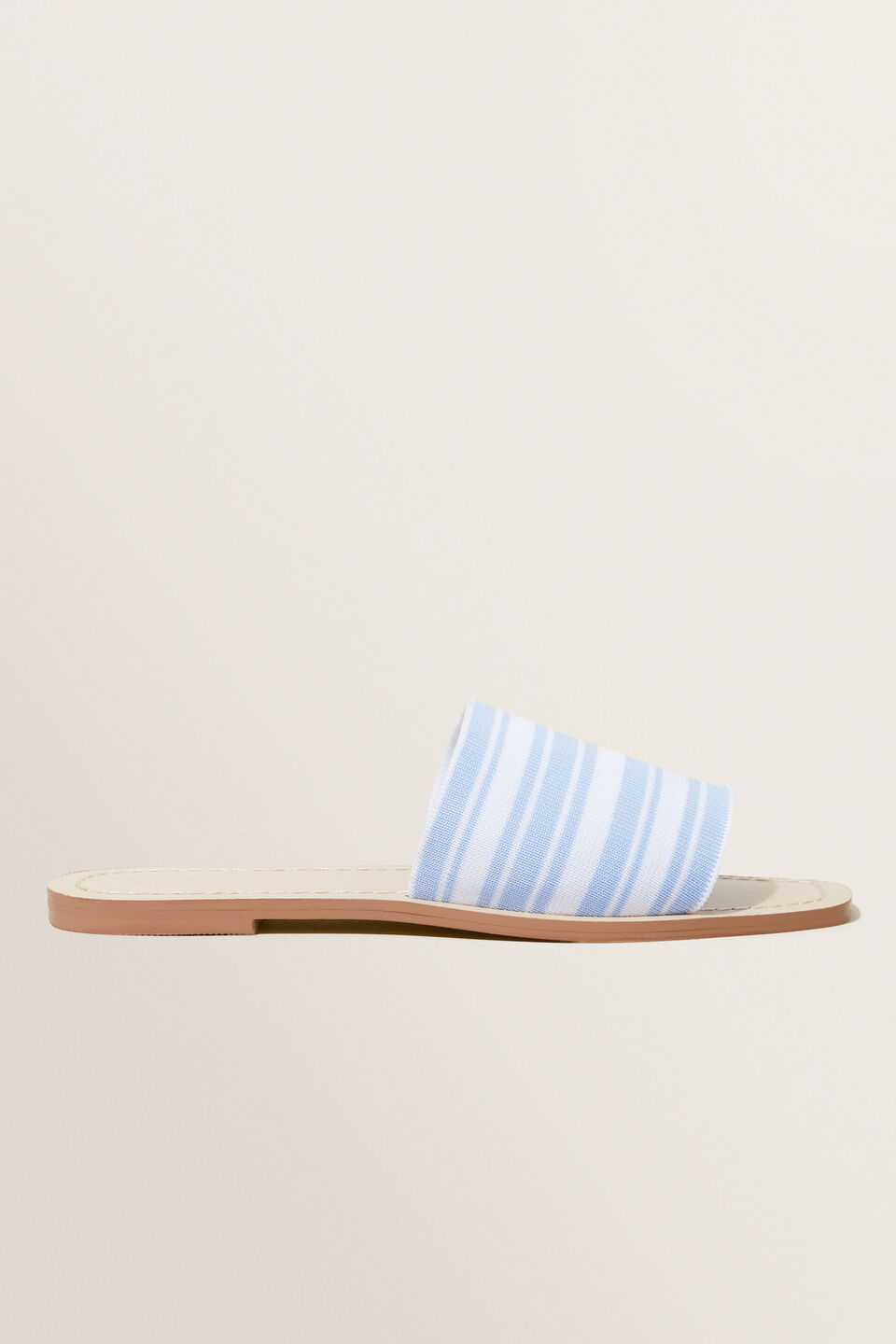 Stella Knitted Slide  Clear Sky Multi