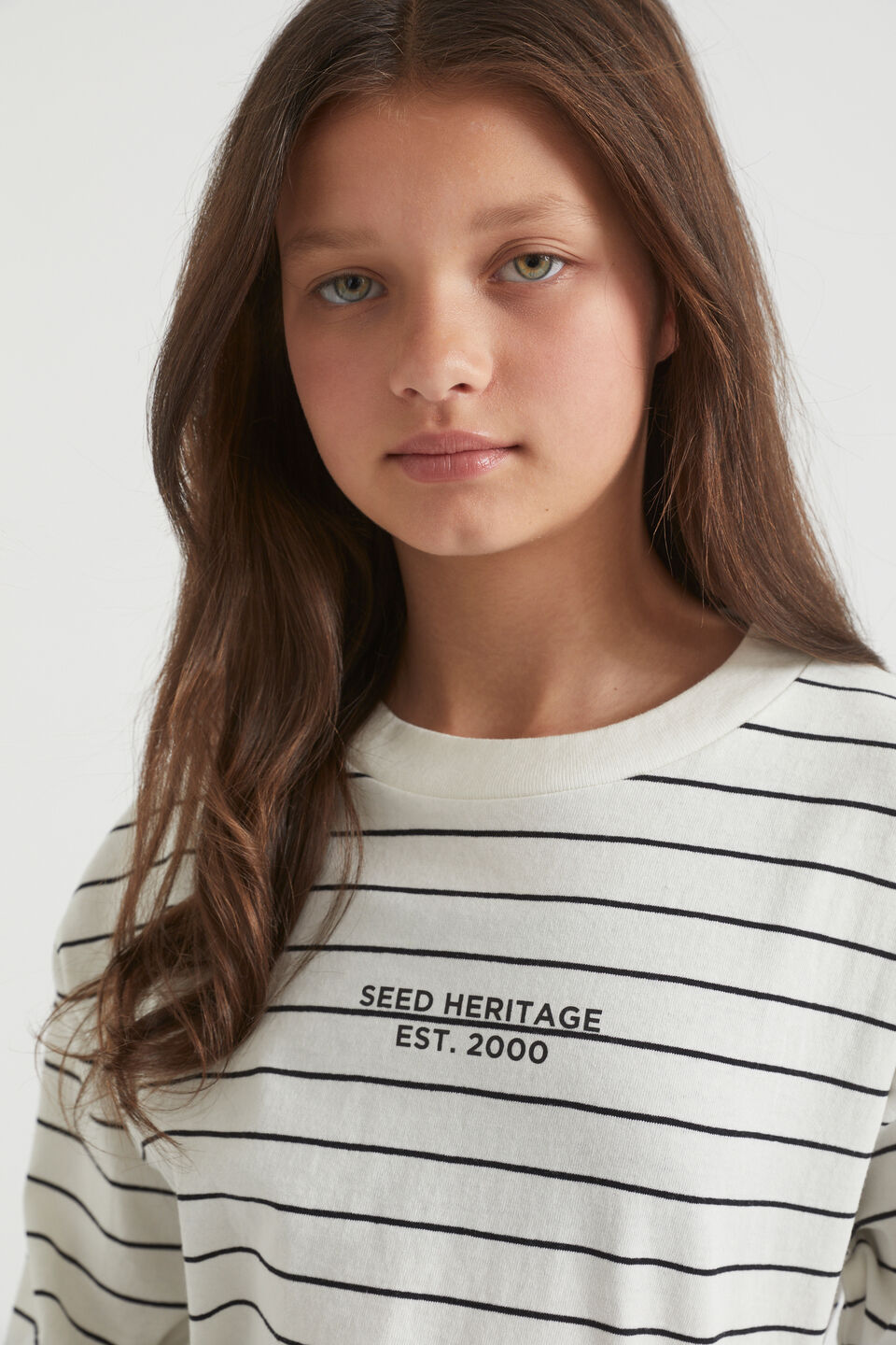 Core Logo Tee  Black Cream